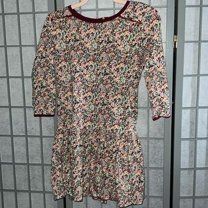 Matilda Jane Friends Forever 435 Courtney Dress EUC Girls Floral Size 12